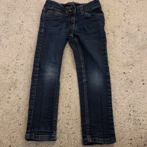 Girls George Size 4 Dark Blue Denim Skinny Jeans